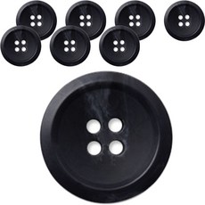 동대문단추왕 고급 무광 코트 가디건 단추 각시봉 21mm, 네이비, 8개