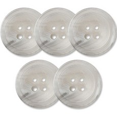 동대문단추왕 고급 무광 코트 가디건 단추 28mm, GY쿠바, 5개