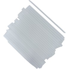 Tinapicnic 散裝包裝Bentee長直吸管 透明, 500件, 1個