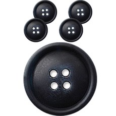 동대문단추왕 고급 무광 코트 가디건 단추 28mm, 호동, 5개