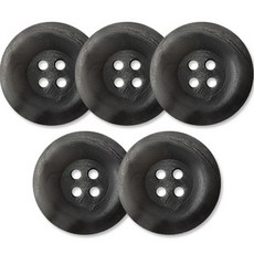 동대문단추왕 고급 무광 코트 가디건 단추 GY어게인 28mm, 그레이, 5개