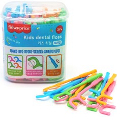 fisher-price 費雪 兒童牙線 80入組, 80入, 1套