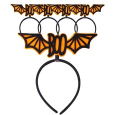 indi.k 萬聖節蝙蝠髮箍, 5個, 混合顏色