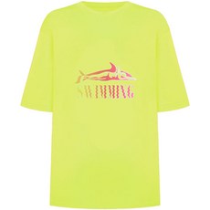 soleil 女款游泳寬鬆版短袖防磨衣上衣