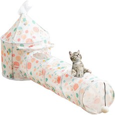 EcopetWith 貓咪帳篷屋貓咪隧道, 單一顏色, 1個