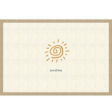 Pino Block DIY玄關線圈墊 90*60cm, 陽光, 1個