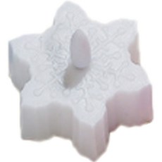 Mostick 雪花彩色LED燭光, 白色