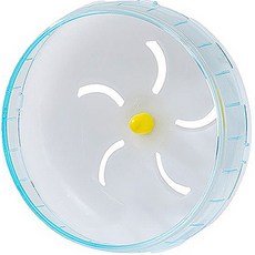 Petflow 旋轉粉彩色系圓形小動物滾輪 XL, 藍色, 1個