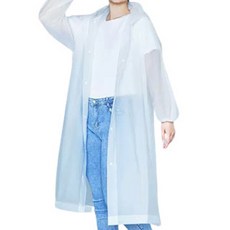 Hyper 防水登山雨衣, 白色, 1個