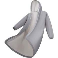 하이퍼플래닛 등산 우의 방수, 그레이, 1개