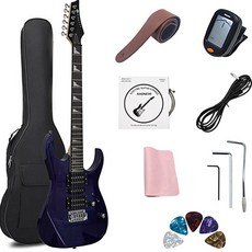 코네임 입문용 일렉 기타 세트, 네이비 + 랜덤 발송, 3W017, 1개