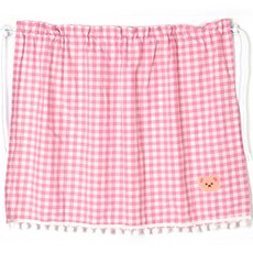 G&Y 格紋熊吸盤式汽車遮陽板, 粉紅色, 1個