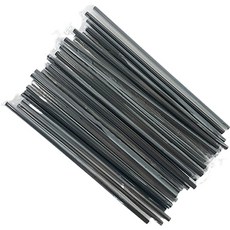 Tinapicnic Venti 長直吸管 黑色, 1入, 500個