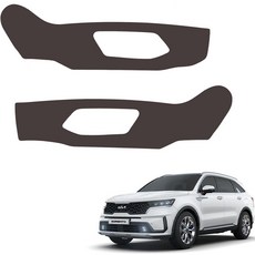 메이튼 스크래치 순정 컬러 가죽 시트사이드커버 SC C542-2, 다크브라운, 쏘렌토 MQ4