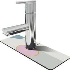 Daysoy Keep Clean 水龍頭墊 圓孔 14 x 38 cm, N22, 1個