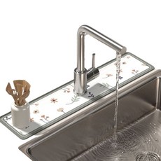 Daysoy洗手台防濺墊 10*60cm, 2個, N01