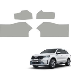 메이튼 스크래치 순정 컬러 가죽 기어사이드커버 SC C570-25, 그레이, 기아 쏘렌토 MQ4