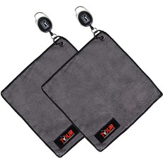 PGA TOUR Championship補丁捲筒毛巾 2入, 灰色