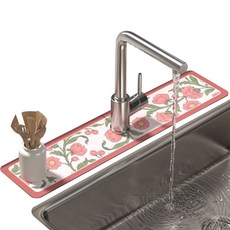 Daysoy洗手台防濺墊 10*60cm, 1個, N03