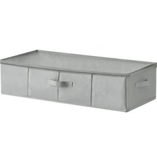 Nature Living 防水衣物整理床底棉被收納整理箱 L, 灰色, M(76 x 38 x 17cm), 1個