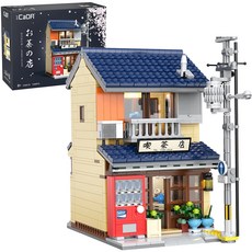 CaDA 咔搭 日式茶館積木建築, 1個
