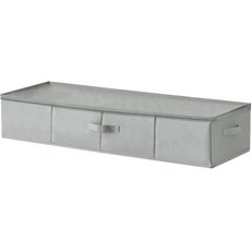 Nature Living 防水衣物整理床底棉被收納整理箱 L, 灰色, 1個