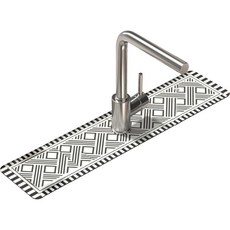 Deisoi Ikeulli 圖案水龍頭墊 圓形孔 10 x 38 cm, N06, 1個