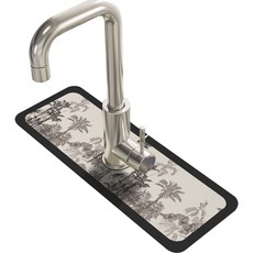 Daysoy Catch 水龍頭墊 13.8 x 38 cm, 03 灰色森林, 1個