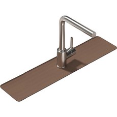 Deisoi Eclly 圖案水龍頭墊 圓形孔 10 x 60 cm, N19, 2個