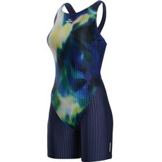 haxst 女款五分X字背連身室內泳衣 HTB-W19