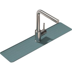 Deisoi Eclly 圖案水龍頭墊 圓形孔 10 x 60 cm, N18, 2個