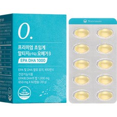 Premium超臨界rTG Omega-3膠囊, 60顆, 1盒