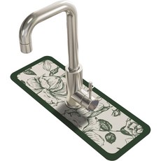 Daysoy水龍頭墊 14*60cm, 02 畫花, 1個