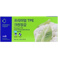 清潔實驗室清潔手套優質 TPE 大號 L, 1個, 400件