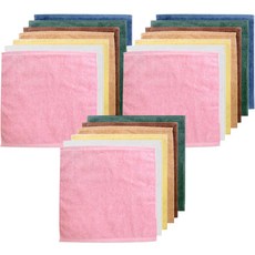 Songwol 松月 松月毛巾 彩色抹布 10入, 隨機出貨, 20個