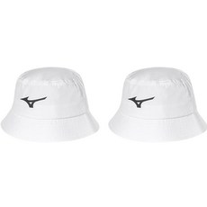 미즈노 RB 버킷 햇 52KW2370 2p, 화이트, 2개