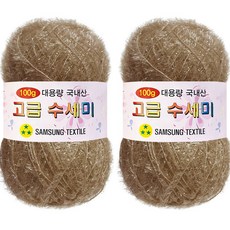 Yarna 大容量菜瓜布, 172米棕, 2個