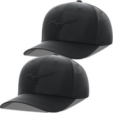 Mizuno 美津濃 RB Tour Style 高爾夫球帽 52KW2250 2入, 黑色