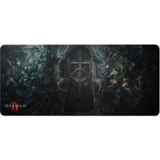 steelseries 賽睿 Qck Heavy XXL 惡魔4版 電競長桌墊, 混合色, 1個