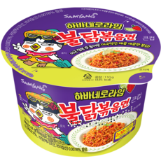불닭볶음면 삼양 큰컵 하바네로라임 불닭볶음면 110g, 1개