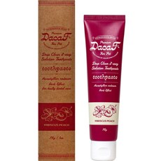 다카프 반려동물 딥 클린 투 웨이 솔루션 치약 히비스커스 피치향, 75g