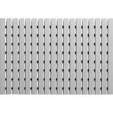 Lovetrees 排水防滑浴室腳踏墊, 灰色, 1個