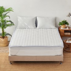 한일카페트 슈퍼쿨 냉감 패드, 화이트