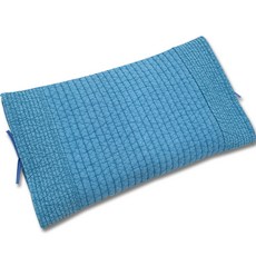 HINOKI ART 高級扁柏奈米超迷你方塊顆粒純棉綁帶枕頭, 玉色, 1個