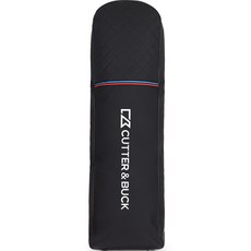CUTTER&BUCK LOGO滾輪航空袋 CBU3AAC377, 黑色