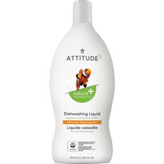 ATTITUDE 艾特優 洗碗精 柑橘香, 700ml, 1個