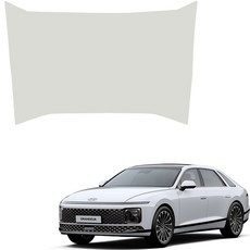 MAYTON The All New皮革第二排中控台後防刮蓋 皮革SC, 淺灰色, Hyundai Grandeur GN7