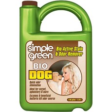 simple green 新波綠 狗狗除臭劑 Bio Dog 污漬異味去除劑, 1個, 3.78L