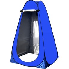 前程似錦 野營淋浴簡易帳篷, 1個, 藍色