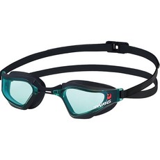 SWANS Valkyrie 無鏡面軟墊泳鏡, 綠色, 1個